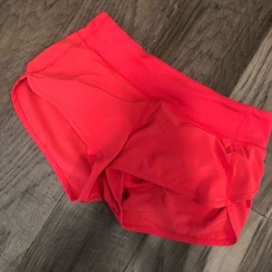 Lulu lemon speed shorts